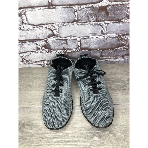 Arcopedico LS Grey Blue Vegan Knit Lace Up Comfort Shoes Women’s Sz 42EU/11M US - Picture 2 of 16